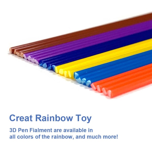 10/20 Ruller 10M Diameter PLA Filament Til 3D Pen Udskrivningsmateriale 1,75mm 200M Ingen Lugt Sikkerheds Plastik Refill til 3D Printer Pen PLA-5Meter-20Color As photo