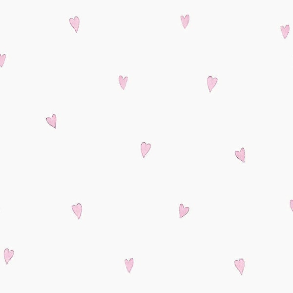 Love Hearts Tapetti Pinkki Holden 12581