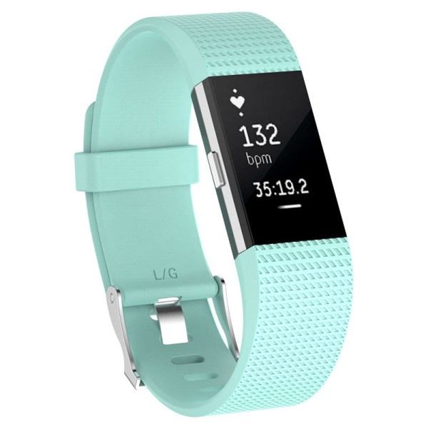 Armbånd Håndleddsrem Smart Klokkereim Myk Klokkereim Erstatning Smartklokkereim For Fitbit Charge 2 teal L