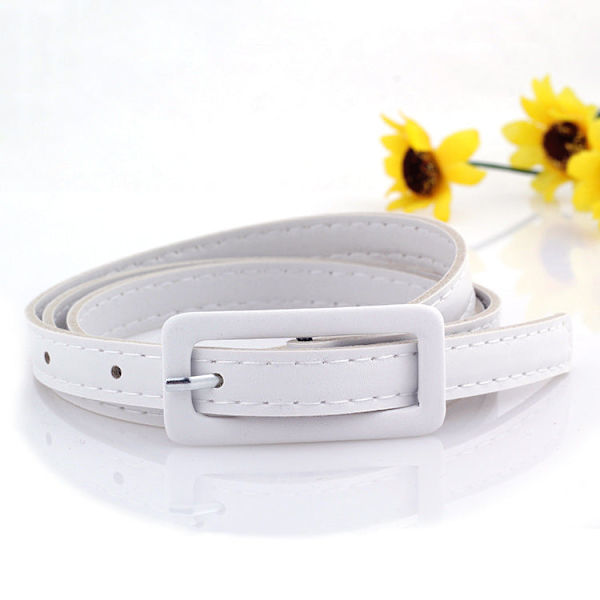 Dambälte Taobao Presentbälte Damkläder Accessoarer Presentbälte White 80-100cm