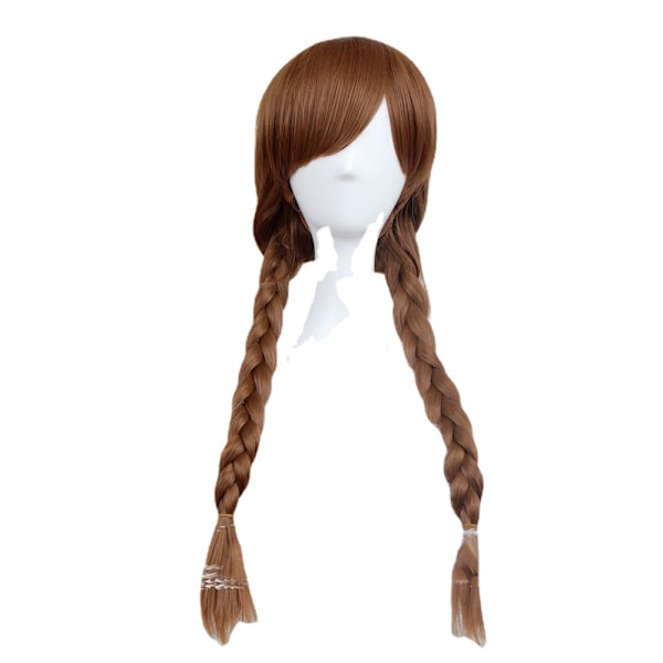 Annabelle-elokuvan cosplay-asu naisille, lapsille ja aikuisille, Halloween-asut ja peruukki, kauhu, pelottava, hieno valkoinen mekko A only wig One Size