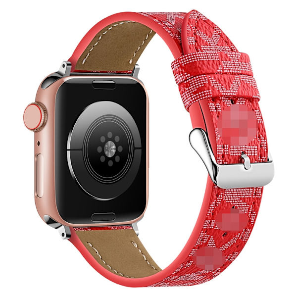 Klockarmband för Apple Watch iWatch MK Röd 38/40/41