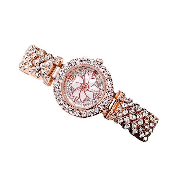 Dame Armbåndsur Sæt Ur Armbånd Gave Sæt til Kvinder Gold Watch Bracelet