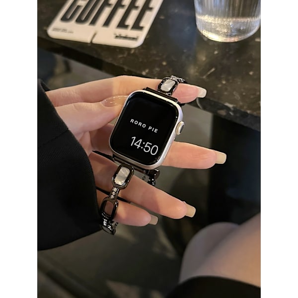 Urrem til Apple Watch iWatch 42mm 1/2/3 generation Sort