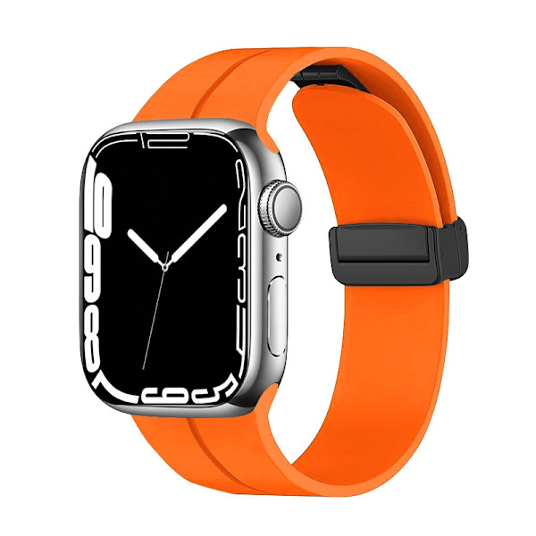 Kellon ranneke Apple Watch iWatch 38/40/41/10. sukupolvi 42MM oranssi