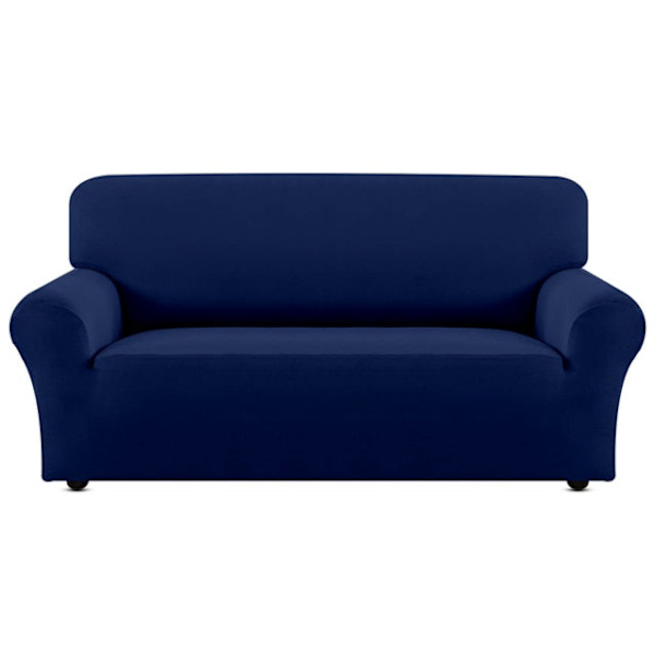 22 enfärgade färger funda soffa elastica 1 2 3 4 sits Soffa schäslong överdrag lounge black2 1seat ( 90-140cm )