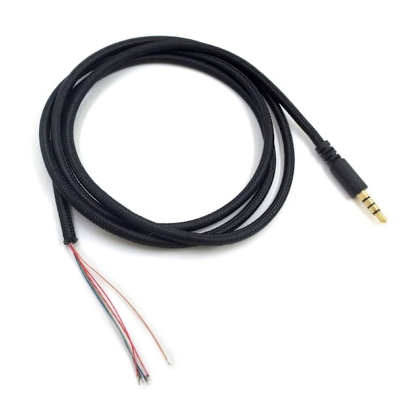 DIY Korjaus Vara Aux-kaapeli Kingston HyperX Cloud II Core Pro Cloudx Stinger Revolver S Langallisiin Peli Kuulokkeisiin 150mm1