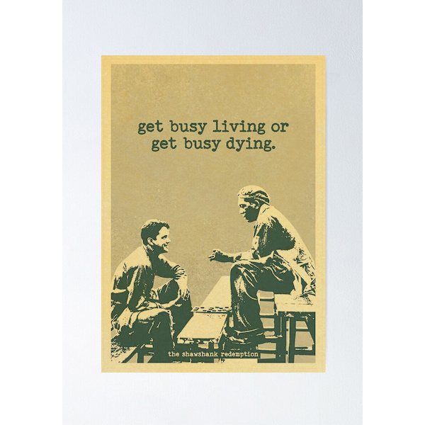 Klassiske filmer Shawshank Redemption/Green Book/The Truman Show/Flipped Plakater Veggkunst Malerier for Hjem Rom Veggklistremerker 42X30cm-A3-No Frame R01920
