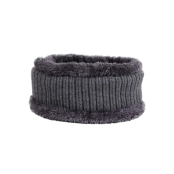 Talvihatut miehille Skullies pipo Talvilakki Miehet Naiset Villa Huivi Lakit Setti Balaclava Maski Gorras Bonnet Neulottu Hattu Gray Scarf One Size