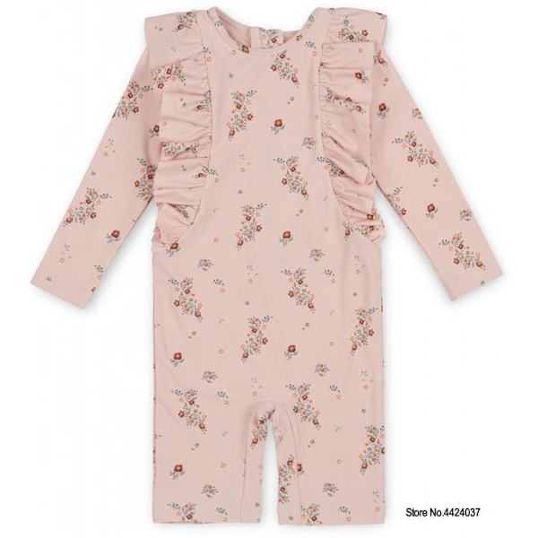KS Baby Flickor Baddräkt Kläder 18M-9T Blomma Barn Märke Kawaii BC Mr TAO Kläder Barn Badkläder Syster Bror Matchande 09 140cm 8-9Y