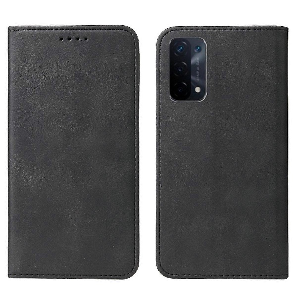 Magnetiskt läderfodral för OPPO A54 5G
