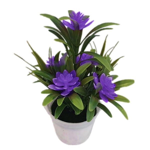 Kunstige planter Bonsai Træ Simulation Potteplanter Fake Blomster Bord Pottepynt Boligindretning Hotel Have D2 M