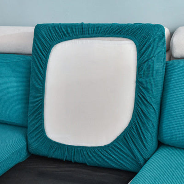 Sofa Pude Betræk Elastisk Boligindretning Ensfarvet Beskytter Sofa Betræk Personlighed Matchende Vaskbart Sofa Betræk Overtræk 8 XXXXXL