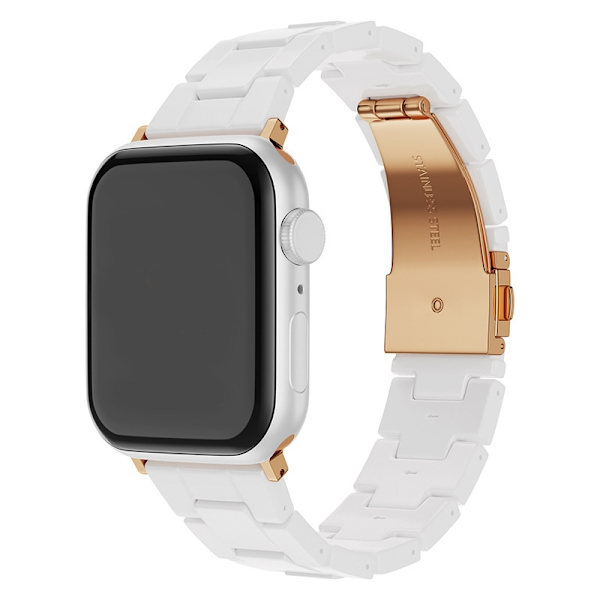 Klockarmband för Apple Watch iWatch 38/40/41mm Ren Vit