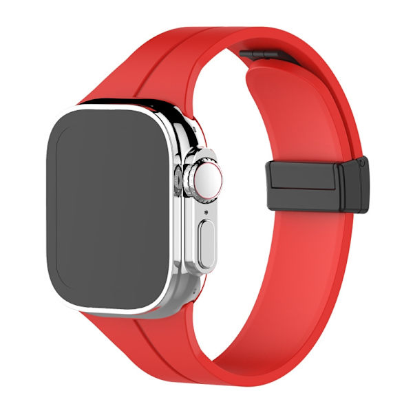 Klockarmband för Apple Watch iWatch för S10-42mm 38/40/41mm röd