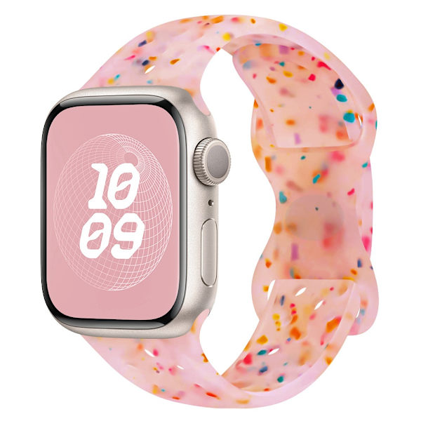 Klockarmband för Apple Watch iWatch 38/40/41mm gelépuder
