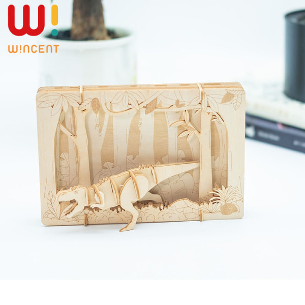 3D Barne Tidlig Utdanning Pedagogiske Leker Tre Dimensjonalt Puslespill DIY Kreativ Vitenskap og Utdanning Håndlaget C003-Dolphin