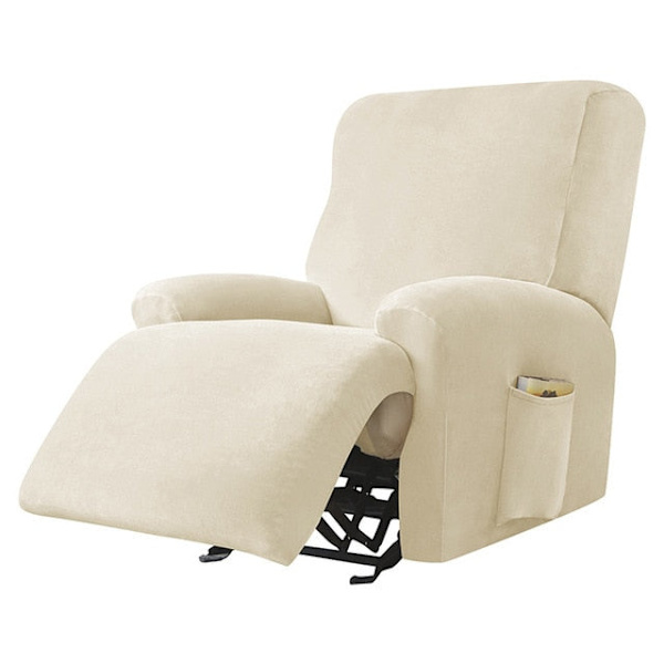 Fåtöljöverdrag Delad Design Stretch Lazy Boy Fåtöljöverdrag Vilstol Enkel Sofföverdrag Armstödsöverdrag A16 Recliner cover