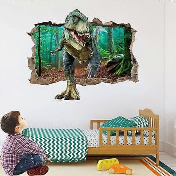 3D dinosaur klistremerker til vegg, 3D dinosaur veggklistremerker, dinosaur veggklistremerker for gutter, 3D dinosaur plakater, dinosaur plakater, klistremerker