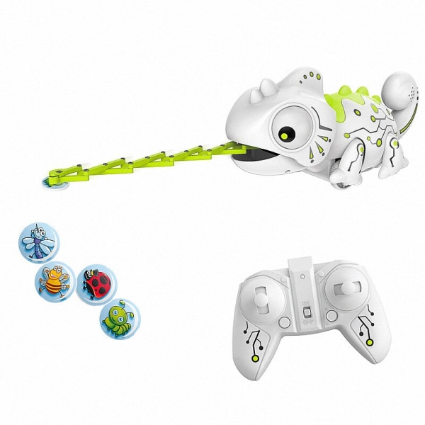 RC Kameleon Øgle Kjæledyr 2.4 G Intelligent Lekerobot For Barn Bursdagsgave Morsomme Leker Fjernkontroll Reptil Dyr dinosaur