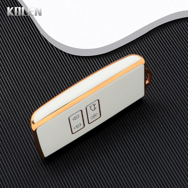 TPU Bil Fjernbetjenings Nøgle Etui Cover Skal Til Renault Koleos Kadjar Megane Clio Captur Talisman Espace Kangoo Sandero Fob Tilbehør Red