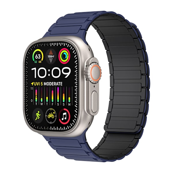 Urrem til Apple Watch iWatch 38/40/41mm Mørkeblå sort