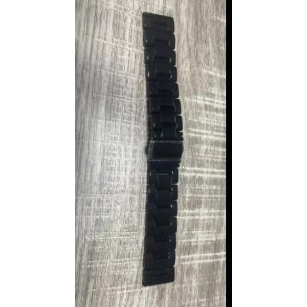 Kellon ranneke Apple Watch iWatchille S10-42mm 38/40/41mm musta musta solki