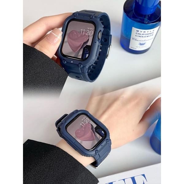 Klockarmband för Apple Watch iWatch 42mm st till 3:e generationens ins elektronisk stil integrerad - kungsblå