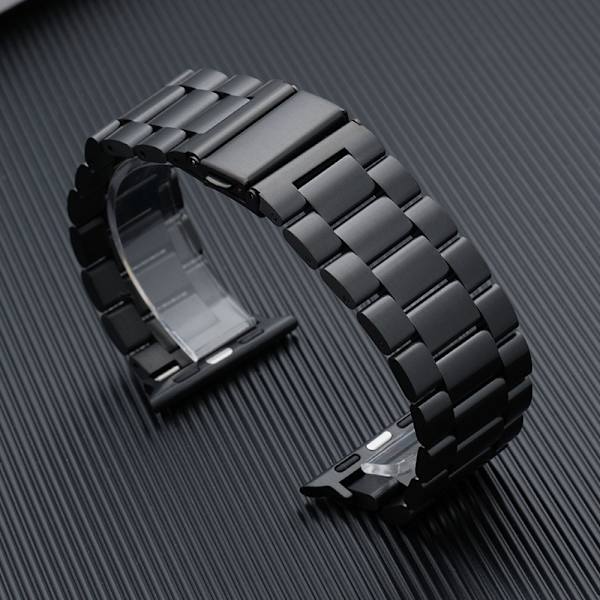 Urrem til Apple Watch iWatch 38-40-41mm Sort