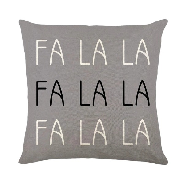 Hyvää Joulua Tyynynpäällinen 45x45cm Koristetyynynpäällinen Talvi Joulukoristeet Kotiin Kuusi Hirvi Sohvan Tyynynpäällinen 9