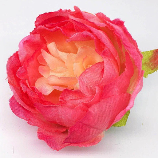 50 stk./parti 10 cm pæonblomsthoved kunstig blomst til bryllupsfest boligindretning DIY falske blomster væg guirlande KY138 Color 5