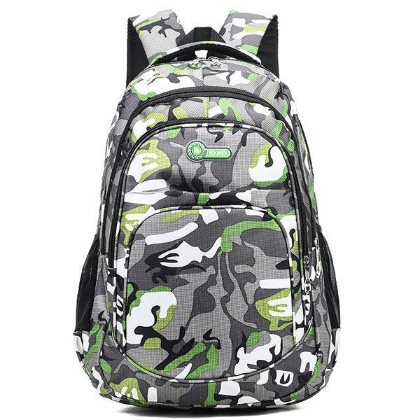 Kamouflage Ryggsäckar Herr Resa Barn Skolväska Cool Kille Militär Skolväskor För Tonårspojkar Flickor Skolryggsäck sac mochila LARGE RED