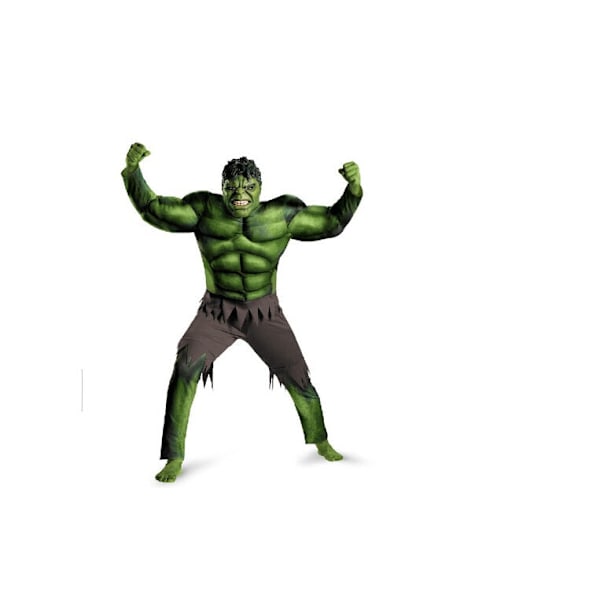 Nya Hulk-dräkter för barn/ Maskerad/Halloween Karneval Party Cosplay Pojke Barn Kläder Dekorationer Tillbehör Green M