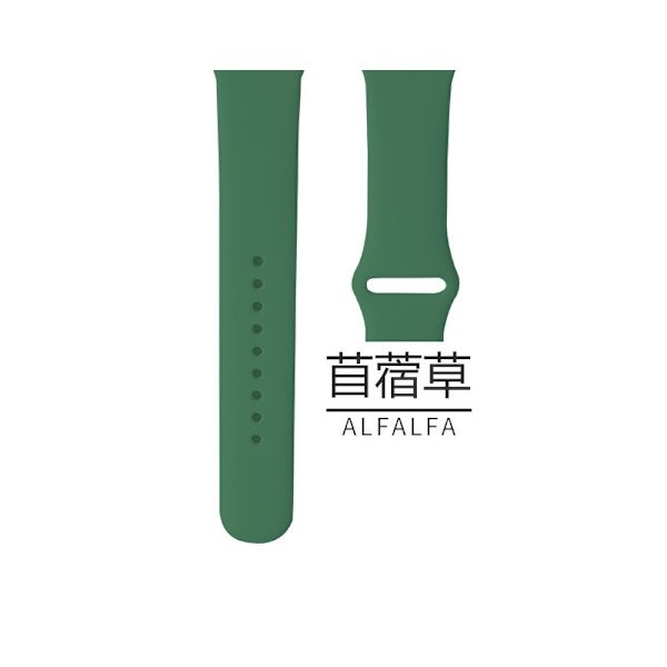 Kellon ranneke Apple Watch iWatch -kelloon. Soveltuu: 1-9 sukupolvi SE 42/44/45 standardi 53 alfalfa