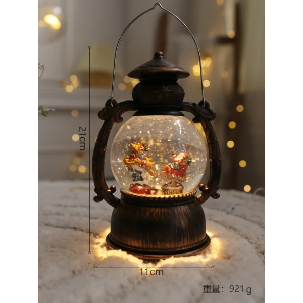 Julepynt julepynt lanterner Nordiske snefnug indendørs scene butikslayout ferie kreative ornamenter Goldconcert