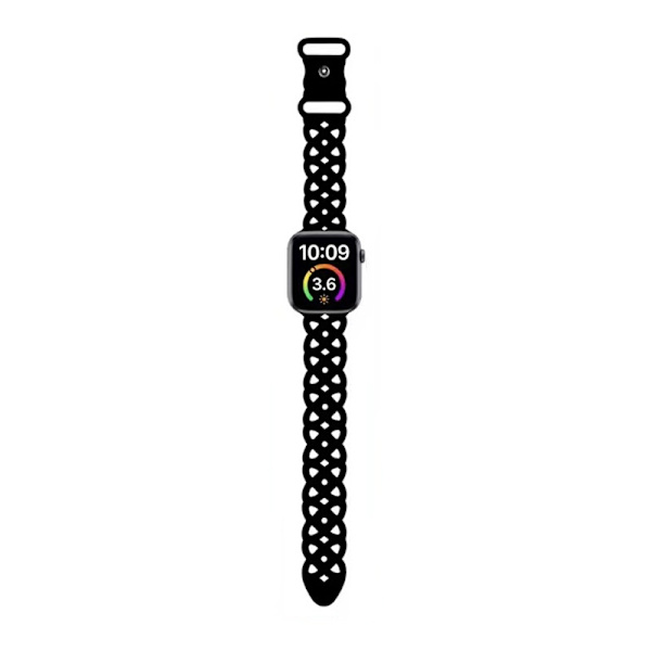 Klockarmband för Apple Watch iWatch 42 Svart