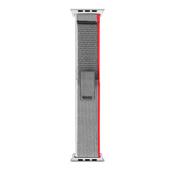 Klockarmband för Apple Watch iWatch 38/40/41/ s1042MM Röd Grå
