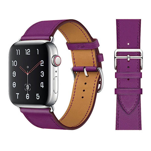 Klockarmband för Apple Watch iWatch 38mm/40mm/41mm Lila