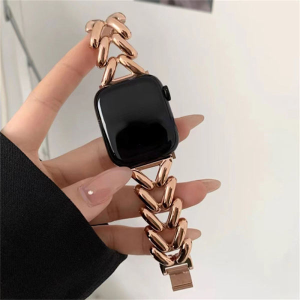 Urrem til Apple Watch iWatch 42/44/45/49/ S1046MM Rosaguld