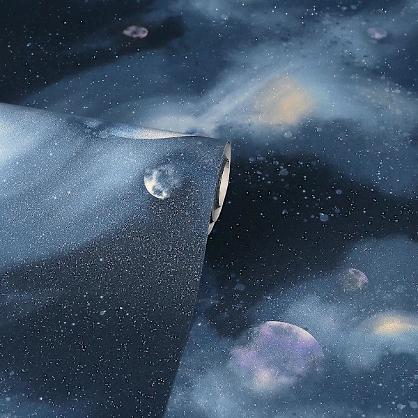 Arthouse Out Of This World -tapetti, tummansininen