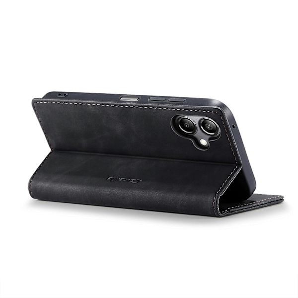 CaseMe 013 Multifunktionellt Horisontellt Flip Läder Telefonfodral Black For Samsung Galaxy A56