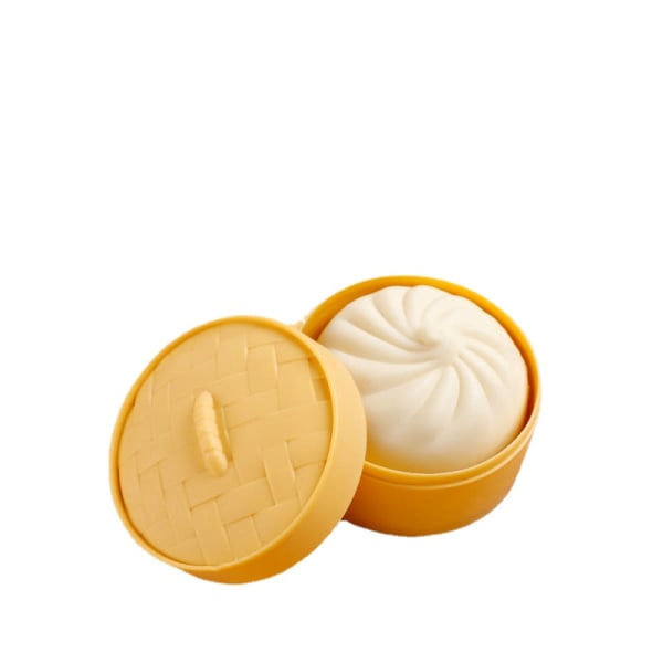 Simuleret Stor Dampet Fyldt Bolle Ventil Dekompression Artefakt Langsom Rebound Klemme Legetøj Trykreduktionslegetøj Falsk Mad Large steamed stuffed bun set