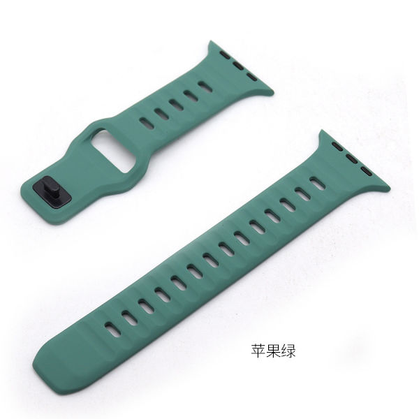 Kellon ranneke Apple Watch iWatch 38/40/41/42mm 0. sukupolvi vihreä männynneulasen vihreä
