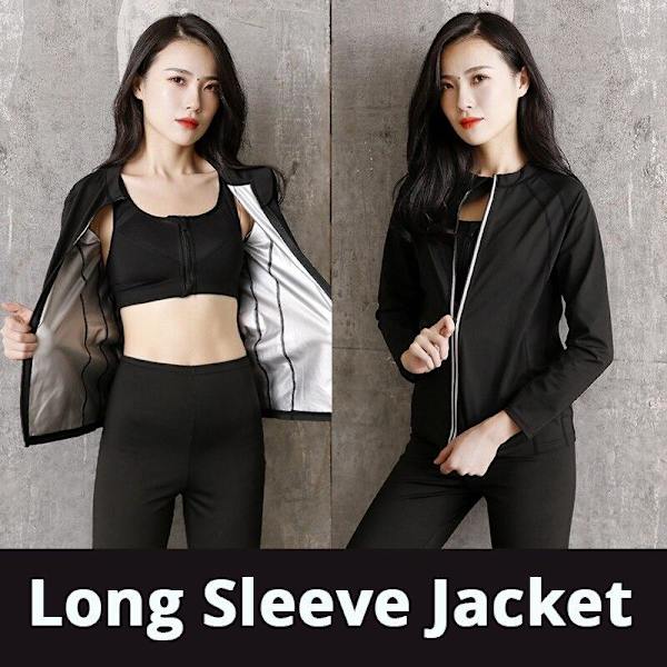 Yoga Set Sport Sweatshirt Träning Viktminskning Slim Svettning Tshirt Bra Pants 3XL