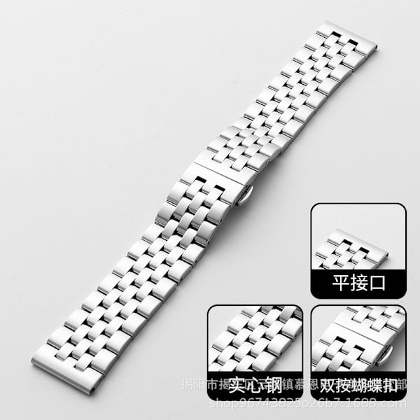 Kellon ranneke Apple Watch iWatch 42/44/45/49/s10 46mm liitäntään Hopea-Medo viisi-teräksinen ranneke vaihdettavilla korvakkeilla