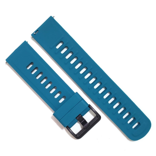 Klockarmband för Xiaomi Huami Amazfit Smart Watch Silikonarmband till Amazfit Bip GTR 47 mm 42 mm GTS 2 2e Stratos armband Lake Blue For Amazfit GTR 2