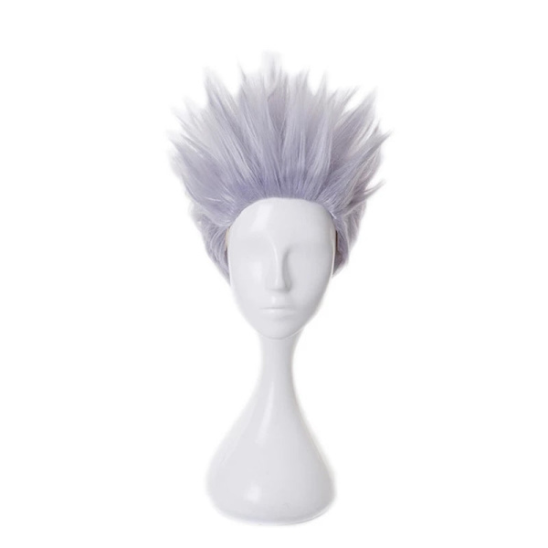 Anime Jujutsu Kaisen Cosplay Kostym Gojo Satoru Topp Byxor Peruk Skoluniform Kostym Halloween Party Kostymer style1 S