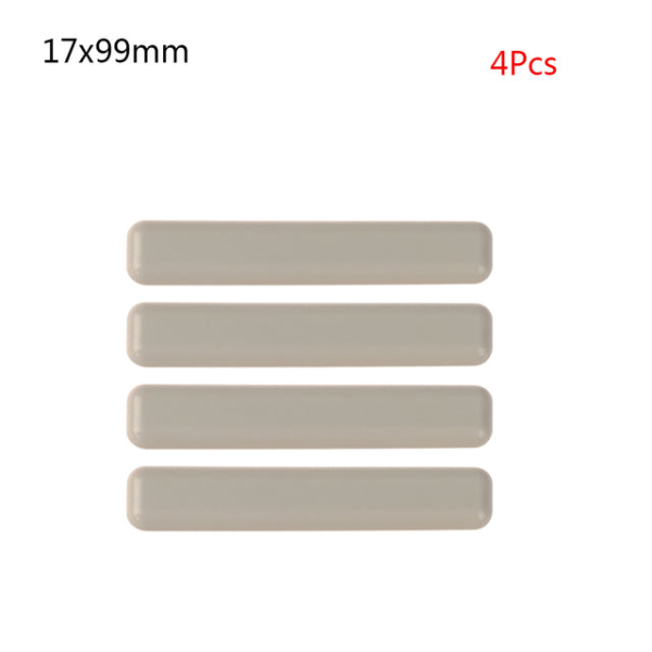 4 kpl Anti-Noisy huonekalujen jalkojen liukutyynyjä pöydälle, sohvalle, tuolille, kodin lattiasuoja, helppo siirtää, itseliimautuva liukuestematto 25x25mm
