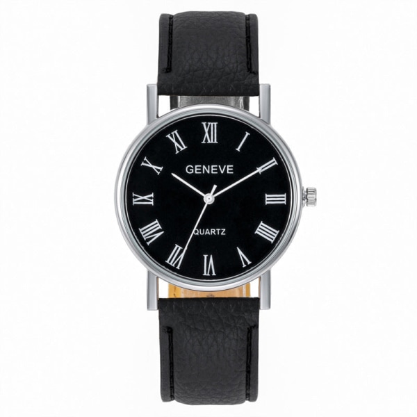 Drengeur Herre Studerende Business Casual Mode Trend Bord med Digital Overflade Armbånd White and Black