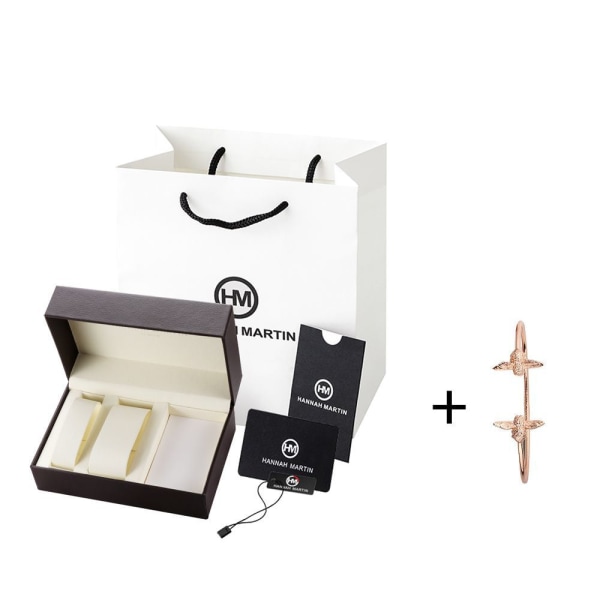 Student Support OEM Anpassad Vattentät Damklocka Gift Set SZC peak bracelet